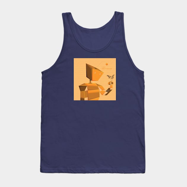 I Am Self-Aware Tank Top by TommyArtDesign